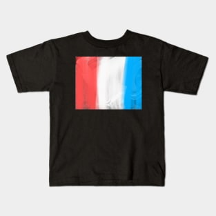 red, white and blue Kids T-Shirt